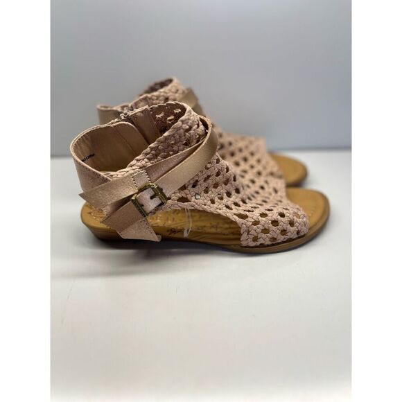 Blowfish Malibu Slingback Sandals Size 5 Big Girl Rose Gold - Picture 3 of 11